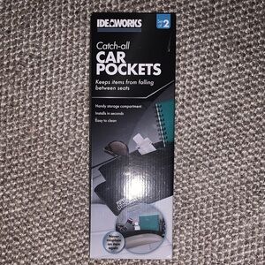 Black Car Pockets Set
